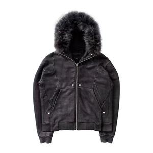 Men's Double Hood Hoodie featuring a <b>Balaclava</b> and Zip Closure for comfort and style A perfect Double Hood Hoodie cold weather - Product Image 2