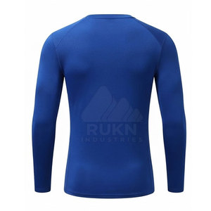 Best Choice <b>Men</b> Compression <b>Shirt</b> Long Sleeve Athletic Wear Quick Dry <b>Stretch</b> Eco-Friendly Customizable Sportswear Workout - Product Image 6