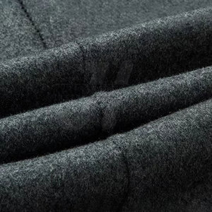 เสื้อแจ๊กเก็ตแนวยาวสำหรับผู้ชายอินเทรนด์มีกระดุมด้านหน้าเสื้อโค้ทยาวเรียบง่ายและทันสมัย - Product Image 6