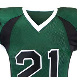 Nouveau maillot de football américain cousu uniforme de football américain sur mesure anti-rides respirant uniforme de football de qualité supérieure avec des tarifs bon marché - Product Image 4