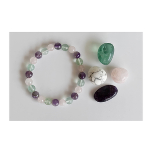 Kit de Cristales de Buena Calidad para Promover la Tranquilidad Emocional, Intención CALM, para Sanación y Meditación, de Exportador Indio - Product Image 1