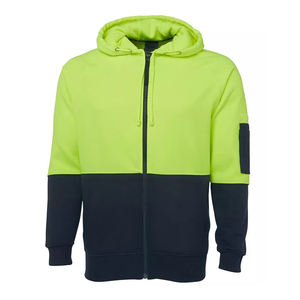 Chaqueta de Forro Polar Personalizada OEM ODM, Nuevo Diseño, Chaqueta Cortavientos con Cuello Alto para Hombre, Ropa de Seguridad para Exteriores - Product Image 4