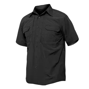 Heren Tactische Camping Vissen Shirts Heren Tops Tactische T-Shirt Outdoor Camouflage Shirts Katoen Korte Mouw Shirt