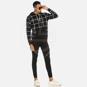 Conjuntos Deportivos de Invierno para Hombre al por Mayor, de Alta Calidad, 100% Algodón, Ropa Casual para Correr - Product Image 4