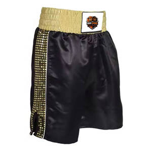 Pantalones Cortos Profesionales de Kickboxing Ecológicos y Ligeros con Cintura Ancha y Costuras Reforzadas para Sparring y Práctica en el Gimnasio - Product Image 2