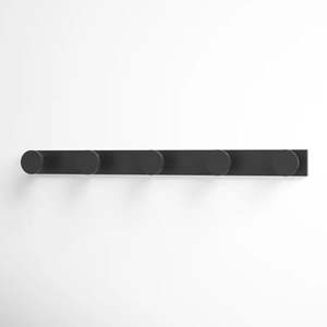 Crochet mural élégant et moderne en bois massif noir pour cuisine salle de bain maison bureau décoration murale armoire patère fabriqué en inde - Product Image 3