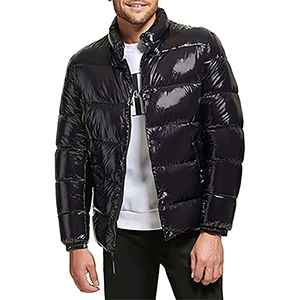 Men's Casual <b>Winter</b> Puffer Jacket Detachable <b>Hood</b> Plus Size Zipper Button Decoration Cotton Filled <b>Coat</b> OEM/ODM Wholesale - Product Image 6