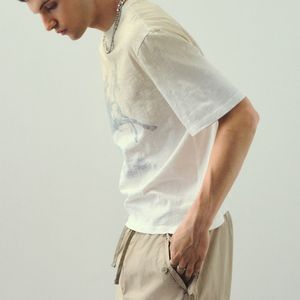 เสื้อยืดแขนสั้นสำหรับผู้ชาย, เสื้อยืดลำลองดีไซน์คุณภาพสูงเสื้อยืดคอกลมสำหรับฤดูร้อน - Product Image 3