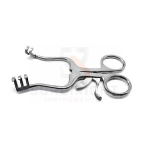 Weitlaner-Écarteur pour crochet de plaie-Écarteurs à dents émoussées-Porte-aiguille chirurgical-Instrument médical par Surgiright Instrument - Product Image 6