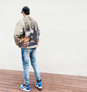 Vêtements de plein air Taille personnalisée OEM Conceptions Hommes Jeans Pantalon Top Qualité Coton Polyester Hommes Jeans Pantalon - Product Image 5