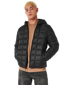 Veste matelassée à capuche sur mesure de haute qualité pour homme, super douce avec col montant, poches latérales, vente en gros de vestes à bulles - Product Image 1