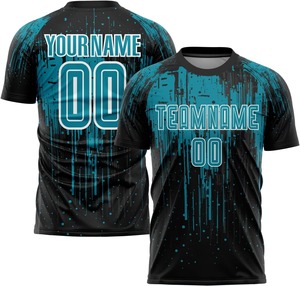 2025 camisetas de fútbol personalizadas por sublimación y conjuntos de fútbol. OEM ODM diseño rápido bajo MOQ a granel al por mayor. Secado rápido impermeable - Product Image 6