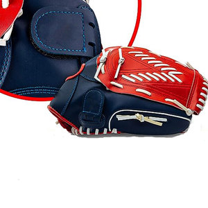 Guantes de Béisbol de Cuero de Último Diseño para Receptor, Alta Calidad, Impermeables, para Zurdos, con Correa Ajustable y Personalizable - Product Image 3