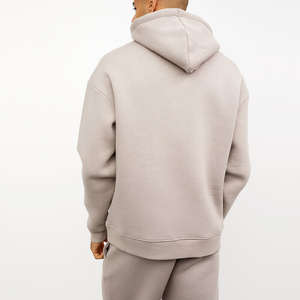 THREAD FEATHERS Eco-Friendly Winter <b>Sweat</b> <b>Suit</b>-2-in-1 Streetwear Design Drawstring Closure Side Pockets Polyester/Cotton Blend - Product Image 4