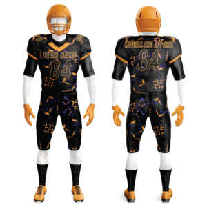 Uniforme de football américain par sublimation Uniforme de football américain sur mesure design sublimé pour jeunes et adultes - Product Image 2