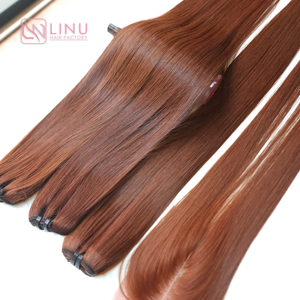 ผมมนุษย์แท้เวียดนามเป็นมัดแบบตรงสำหรับวิกผมยาว2x6ชุดวิกต่อผมมนุษย์แท้ - Product Image 6