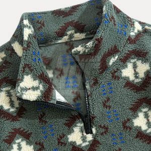 Classic Men Qtr Zip <b>Jacket</b> Comfortable Fashion Sportswear With Long Sleeves For All Season Wearing Winter <b>Jacket</b> - Product Image 3