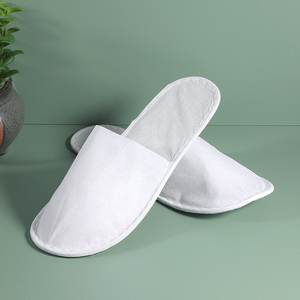 Pantoufles jetables biodégradables écologiques antidérapantes confortables pour les pantoufles lavables à usage domestique d'hôpital d'hôtel - Product Image 2