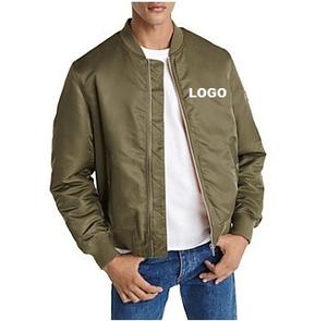 Veste Bomber en gros sur mesure de haute qualité pour hommes veste coupe-vent en Satin coupe-vent respirant Slim Fit Gym Fitness vestes - Product Image 6