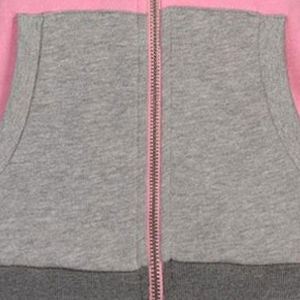 Sweat à capuche zippé pour homme, col à capuche, broderie, tricot, fermeture éclair, tendance, combinaison de deux couleurs, coupe ample, sweat-shirts décontractés - Product Image 3