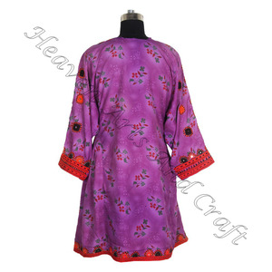 BDR008 Kuchi Banjara bohème tunique haut 2025 vente chaude Unique Vintage Afghani Banjara robe brodée à la main bohème mode - Product Image 4