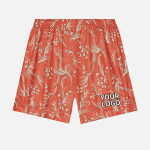 Pantalones cortos informales de 100% algodón con logotipo personalizado al por mayor, pantalones cortos deportivos para entrenamiento en pista en blanco gris claro de verano para hombre - Product Image 1