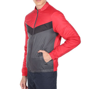 Coupe-vent personnalisé en polyester avec fermeture éclair pour hommes blouson bombardier baseball décontracté blouson bombardier de sports d'hiver pour hommes - Product Image 3