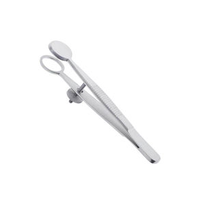 Pince à Chalazion Desmarres de qualité supérieure métal acier ovale grande plaque supérieure ouverte pince ophtalmique pour paupières prix bon marché - Product Image 2