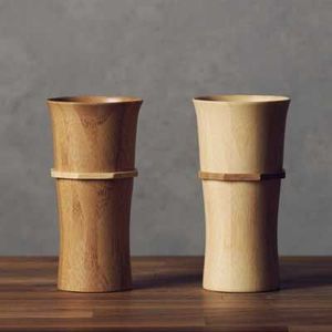 Nordic Style Handmade Wooden Mug Portable Natural Wood <b>Cup</b> for Coffee Tea and Milk Classic Design for <b>Camping</b> Business Gifts - Product Image 4