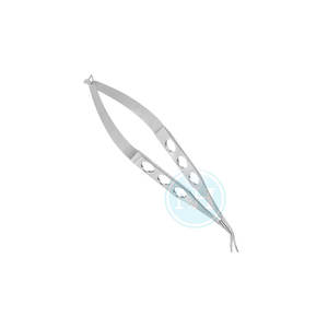 Ciseaux corneoscléraux à lames moyennes pour droitiers, pour procédures chirurgicales ophtalmiques, ciseaux corneoscléraux pour droitiers - Product Image 5