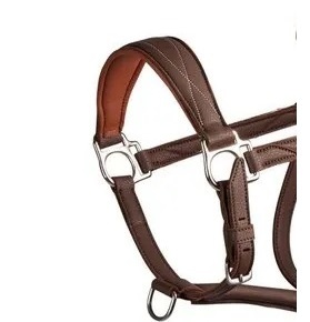 DIRECT DE L'USINE CHEVAL COLLIER CUIR DOUX RÉGLABLE CUIR VÉRITABLE CHEVAL COLLIER QUINCAILLERIE ACIER INOXYDABLE - Product Image 3