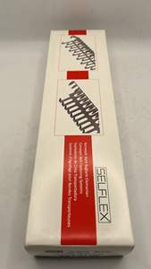 Crochets en fil d'acier inoxydable 316 à surface naturelle Selflex TR00Y-SS6-050 pour convoyeurs à bande de blanchisserie, 50 ensembles/boîte, 100 bandes - Product Image 2