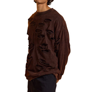 Vente en gros de sweatshirts pour hommes de qualité supérieure avec étiquette personnalisée Sweatshirt 100% coton pour hommes - Product Image 3