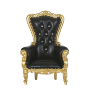 Vente chaude En Bois Enfants Trône Chaises Dos Bas En Bois Roi Trône Chaise Pour La Maison Salon Hôtel et Meubles De Mariage - Product Image 2