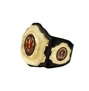 Cinturón de Campeonato de Lucha Libre y Boxeo de Cuero de Diseño Personalizado, Impermeable, de Alta Calidad y Económico - Nuevo Diseño Duradero - Product Image 1