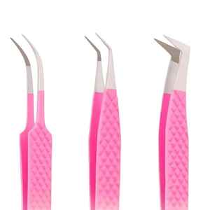 Pinzas de Extensión de Pestañas de Acero Inoxidable de Alta Calidad, Precisión y Durabilidad, Puntas de Fibra Antimagnéticas, Hechas a Mano, 10 mm de Longitud - Product Image 6