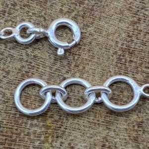 Plata de Ley 925 facetado cuarzo ahumado piedra preciosa hecho a mano diseñador forma ovalada collar de cuerda joyería fina para boda - Product Image 3