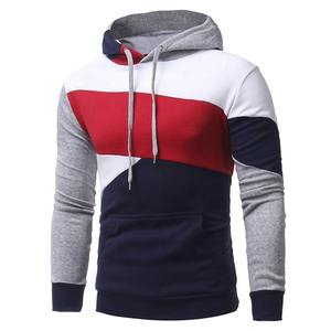 Sudadera con Capucha Ligera para Hombre, Diseño 2025, con Cierre de Media Cremallera, Alta Calidad, 100% Algodón Felpa, Logotipo Personalizado con Impresión en Relieve - Product Image 4