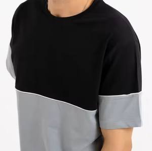 T-shirts pour hommes de qualité supérieure toutes les couleurs 100% coton lourd 400gsm t-shirt avec travail personnalisé à la demande des clients pour les hommes - Product Image 2