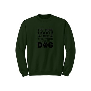 Sudadera de mezcla de algodón con estampado de temas de animales Estilo casual 12 opciones de color 260-280 Heavy GSM Diseño personalizable Colocación - Product Image 3