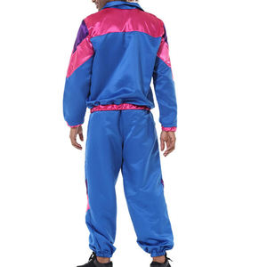 Costume pour homme coupe-vent en polyester léger avec logo personnalisé Survêtement coupe-vent léger avec impression de logo personnalisé - Product Image 2