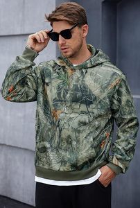 Sweat à capuche décontracté pour homme, imprimé numérique, logo frontal, poids moyen, doux, avec poche - Product Image 4