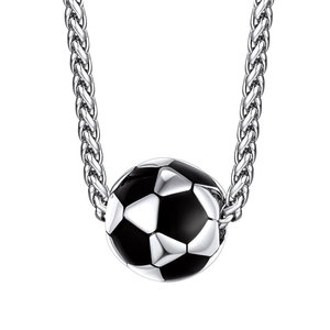 Collar de Moda Personalizado de Acero Inoxidable 316L, Joyería Fina, Collar de Béisbol para Niños - Product Image 5