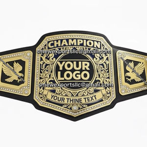 เข็มขัดแชมป์มวยไทยแบบกำหนดเอง เข็มขัดแชมป์ ทำจากโลหะแท้ เข็มขัดแชมป์มวยไทยแบบกำหนดเอง - Product Image 1