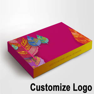 Cajas de embalaje de papel de postre dulce para dulces de galletas cuadradas plegables, cajas de comida de panadería dulce de diseño personalizado - Product Image 4