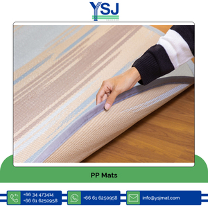 Exclusive Sale of Elegant Design Customized Size Rectangle 100% Polypropylene <b>Plastic</b> Floor Woven Mats for <b>Outdoor</b> Use - Product Image 6