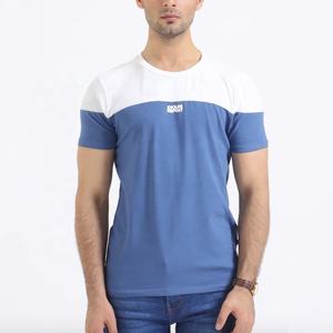 T-shirts pour hommes en jersey 100% coton de qualité supérieure, coupe ajustée, col rond, 160g, haute qualité, anti-rétrécissement, anti-boulochage, imprimés à l'écran - Product Image 2