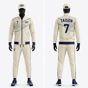 Tenue d'entraînement de volley-ball pour hommes, tissu polyester interlock premium 280 GSM, gris, design à panneaux contrastés, logo personnalisé, vêtements d'équipe - Product Image 5