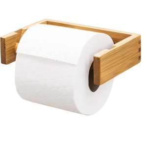 Premium 3-Ply <b>Bamboo</b> Wood Pulp Toilet Paper <b>Rolls</b> Eco-Friendly and Durable Paper Holders - Product Image 1