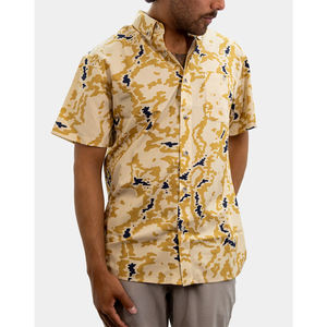 Chemise de pêche pour homme OEM, anti-froissement, séchage rapide, protection UV, polyester, chemise de randonnée pour homme, pour l'extérieur - Product Image 3